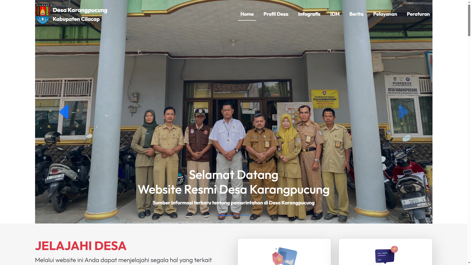 Website Desa Karangpucung